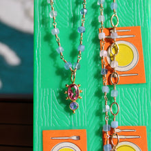 Load image into Gallery viewer, 14k New Spur Pink Tourmaline & Tanzanite
