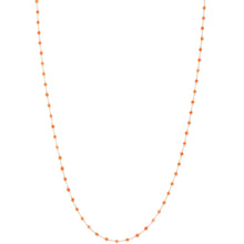 Load image into Gallery viewer, Sacred Strand Satin Necklace Coral
