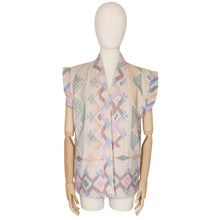 Load image into Gallery viewer, Hanmade Suzani Kantha Vest Two