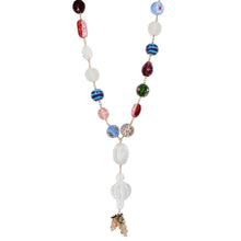 Load image into Gallery viewer, Adelaide Vintage Lampwork Glass Necklace