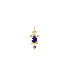 Load image into Gallery viewer, 14k Signal Sapphire & Pink Tourmaline