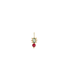Load image into Gallery viewer, 14k New Spur Green Sapphire & Ruby