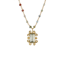 Load image into Gallery viewer, 14k Signal Green Amethyst