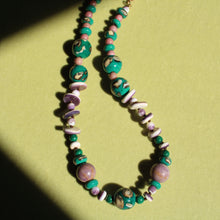 Load image into Gallery viewer, Green House Glass Necklace