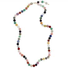 Load image into Gallery viewer, 7&Sun Extended Strata Multi Gem Necklace