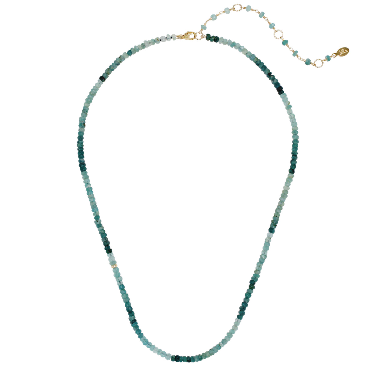 Simple Strand Necklace Grandidierite