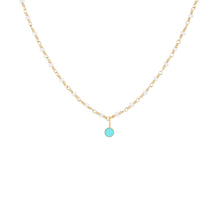 Load image into Gallery viewer, 18k Sacred Charm Turquoise
