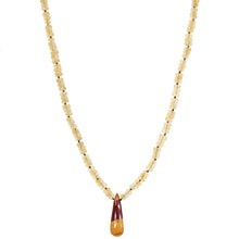 Load image into Gallery viewer, Rockhound Candy Necklace Citrine &amp; Mookaite Jasper

