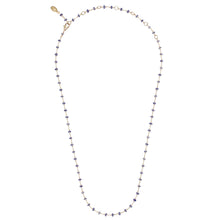 Load image into Gallery viewer, Sacred Strand Satin Necklace Iolite

