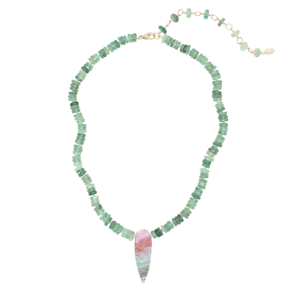 Rockhound Candy Necklace Ocean Jasper & Aventurine Quartz