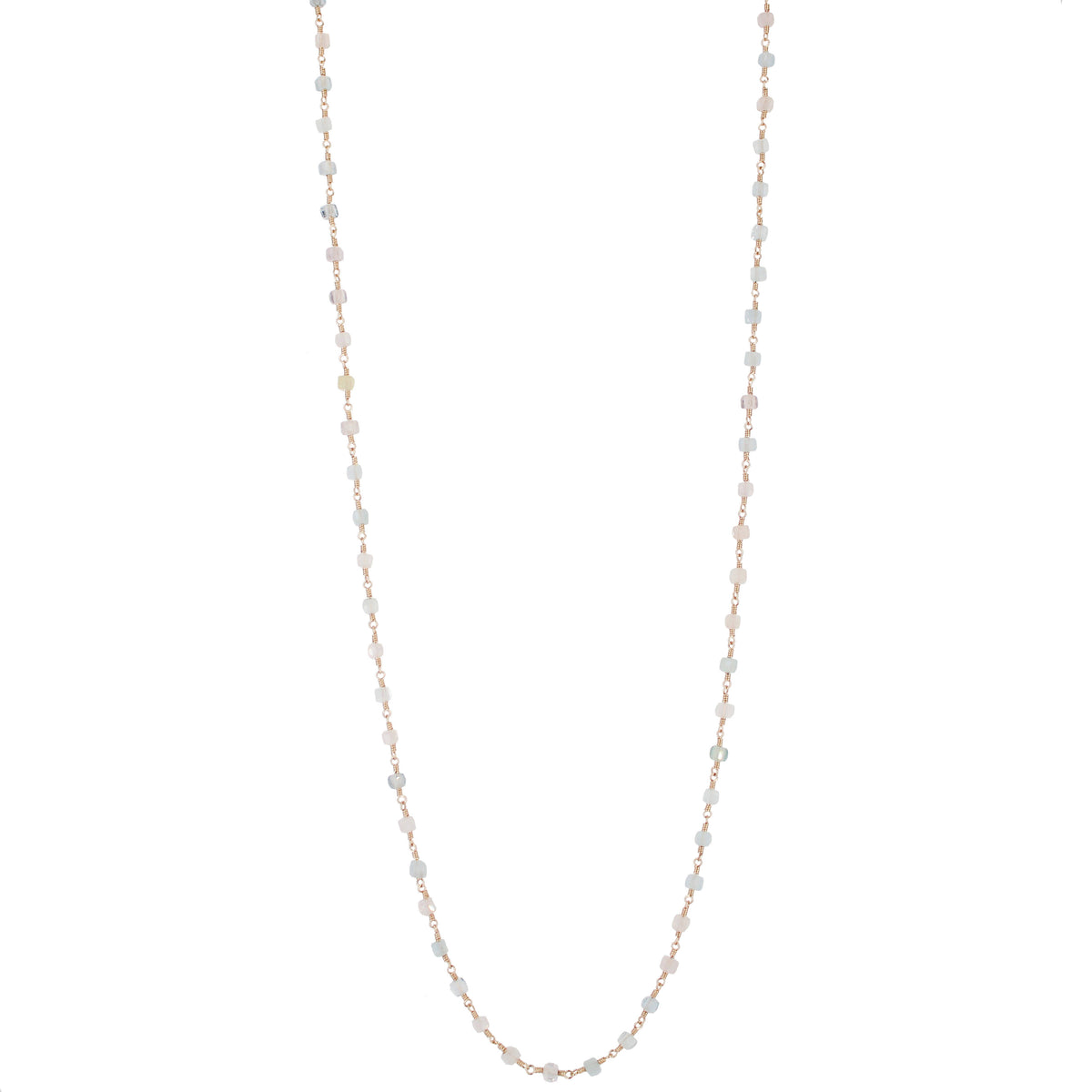 Sacred Strand Morganite Cubes