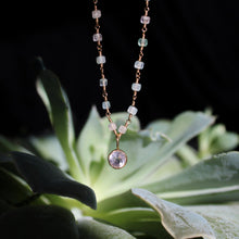 Load image into Gallery viewer, 14k Sacred Charm Rose Quartz
