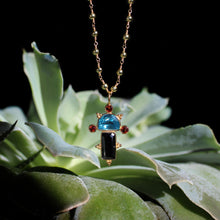 Load image into Gallery viewer, 14k Sacred Charm Gem Mycelium
