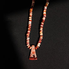 Load image into Gallery viewer, Rockhound Candy Necklace Lion&#39;s Paw &amp; Apache Dendritic Rhyolite

