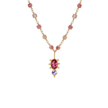 Load image into Gallery viewer, 14k New Spur Pink Tourmaline &amp; Tanzanite
