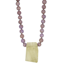 Load image into Gallery viewer, Rockhound Necklace Citrine &amp; Phosphosiderite
