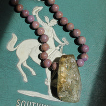 Load image into Gallery viewer, Made-to-Order Rockhound Necklace Citrine &amp; Phosphosiderite
