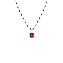 Load image into Gallery viewer, 18k Sacred Charm Lucky Strike Garnet
