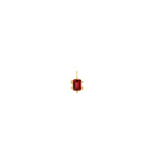 Load image into Gallery viewer, 18k Sacred Charm Lucky Strike Garnet
