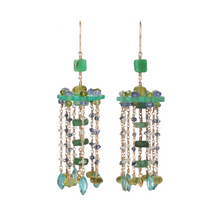 Load image into Gallery viewer, Chalcedony Shower Earring
