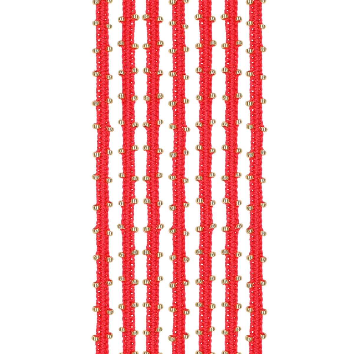 Woven Tales Bracelace Coral