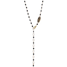 Load image into Gallery viewer, Sacred Strand Black Spinel Coin
