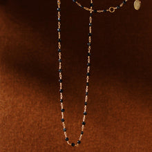 Load image into Gallery viewer, Sacred Strand Black Spinel Coin
