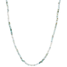 Load image into Gallery viewer, Simple Strand Necklace Larimar

