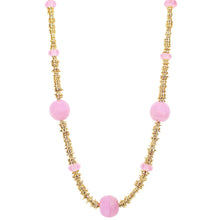 Load image into Gallery viewer, Sheila Glass Necklace Pink
