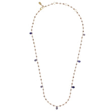 Load image into Gallery viewer, Gem Stations Necklace Scapolite &amp; Iolite
