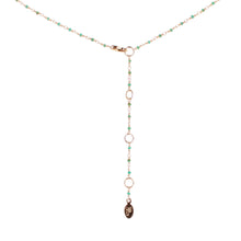 Load image into Gallery viewer, Gem Stations Necklace Citrine &amp; Turquoise
