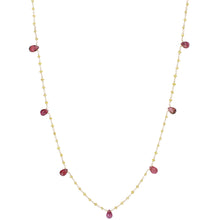Load image into Gallery viewer, Gem Stations Necklace Tourmaline &amp; Sapphire
