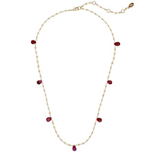 Load image into Gallery viewer, Gem Stations Necklace Tourmaline &amp; Sapphire
