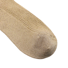 Load image into Gallery viewer, Maria La Rosa Sparkle Sock Gold
