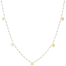 Load image into Gallery viewer, Gem Stations Necklace Citrine &amp; Turquoise

